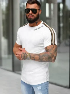 Fashion Herren T-shirt O/QS11621 Herren T-shirts Mit Print