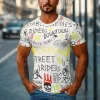 Best Herren T-shirt JS/8T1212/1Z Herren T-shirts Mit Print