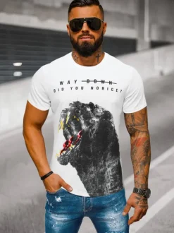 Clearance Herren T-shirt O/T127/1Z Herren T-shirts Mit Print