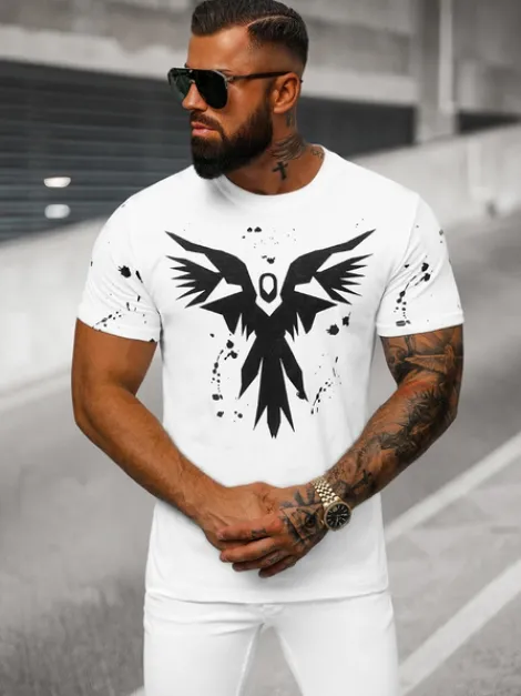 New Herren T-shirt O/T109/1Z Herren T-shirts Mit Print