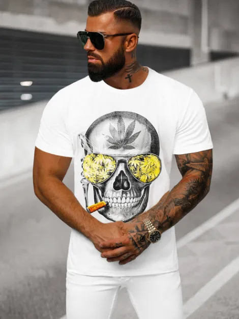 Online Herren T-shirt JS/Y70019 Herren T-shirts Mit Print