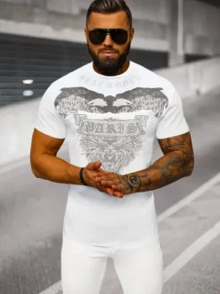 Outlet Herren T-shirt NB/MT3054Z Herren T-shirts Mit Print