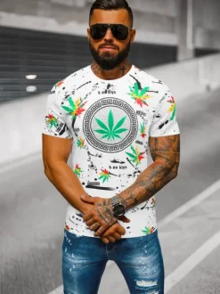 Fashion Herren T-shirt O/T131/1Z Herren T-shirts Mit Print