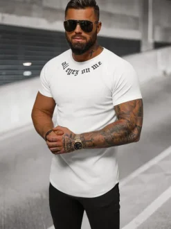 Fashion Herren T-shirt O/T7256 Herren T-shirts Mit Print