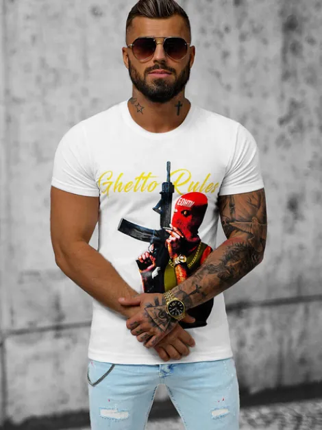 Outlet Herren T-shirt O/T129/1Z Herren T-shirts Mit Print