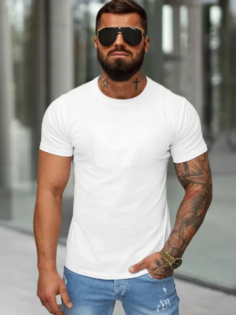 Outlet Herren T-shirt O/QQ1390 Herren T-shirts Mit Print