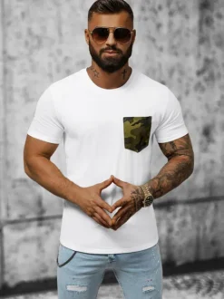 Fashion Herren T-shirt JS/8T85/2Z Herren T-shirts Mit Print