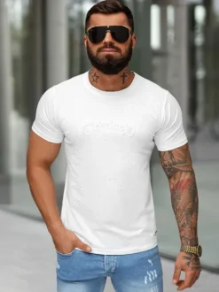 Hot Herren T-shirt O/QQ1386 Herren T-shirts Mit Print