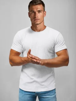 Fashion Herren T-shirt O/7766TZ Herren T-shirts Ohne Print