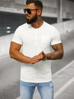 Outlet Herren T-shirt O/L1453 Herren T-shirts Ohne Print