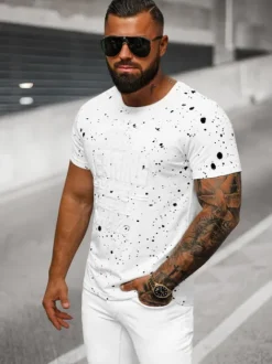 Hot Herren T-shirt JS/S016/1 Herren T-shirts Mit Print