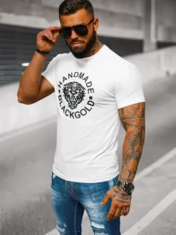 Discount Herren T-shirt NB/MT3019Z Herren T-shirts Mit Print