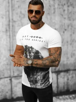 Outlet Herren T-shirt O/T127/1Z Herren T-shirts Mit Print