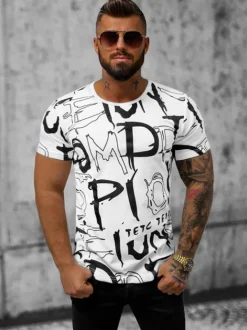 Outlet Herren T-shirt JS/KS1972Z Herren T-shirts Mit Print