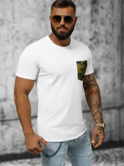 Fashion Herren T-shirt JS/8T85/2Z Herren T-shirts Mit Print