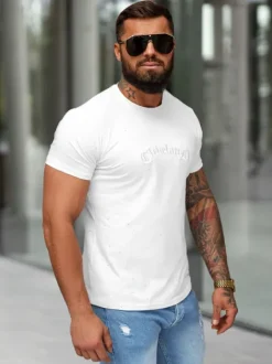 Hot Herren T-shirt O/QQ1386 Herren T-shirts Mit Print