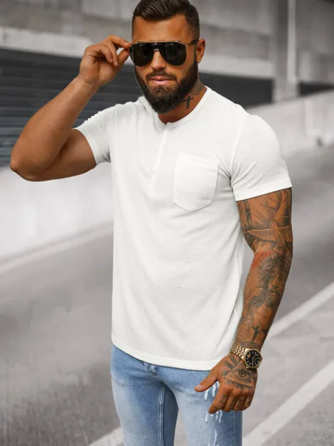 Outlet Herren T-shirt O/L1453 Herren T-shirts Ohne Print