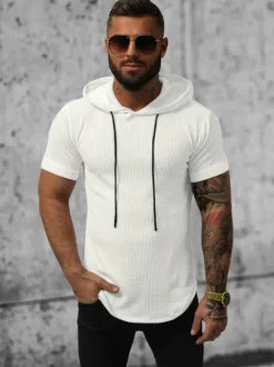 New Herren T-shirt O/P1150 Herren T-shirts Mit Kapuze | T-shirts Ohne Print