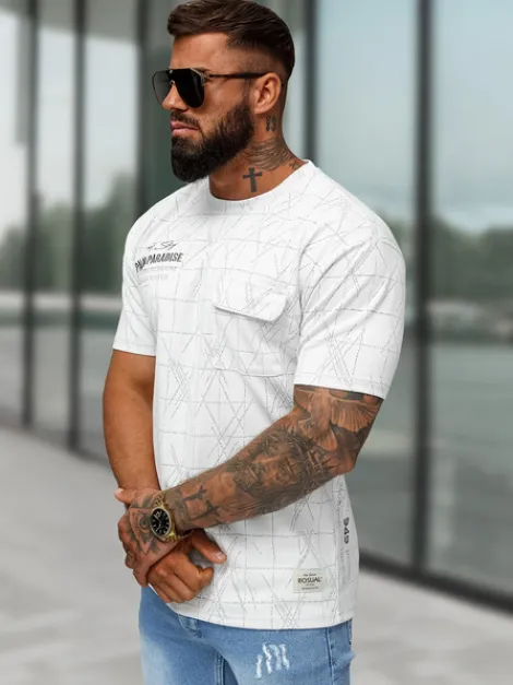 Discount Herren T-shirt O/QQ1530 Herren T-shirts Mit Print