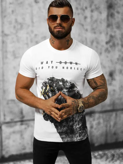 Outlet Herren T-shirt O/T127/1Z Herren T-shirts Mit Print