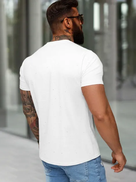 Outlet Herren T-shirt O/QQ1390 Herren T-shirts Mit Print