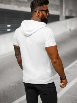 Discount Herren T-Shirt JS/8T955/1 Herren T-shirts Mit Kapuze | T-shirts Ohne Print