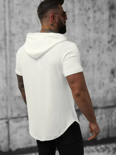 New Herren T-shirt O/P1150 Herren T-shirts Mit Kapuze | T-shirts Ohne Print