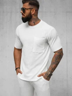 Clearance Herren T-shirt O/Y960T Herren T-shirts Ohne Print