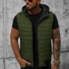 Hot Herren Weste JS/MY88 Herren Kapuzenwesten | Steppwesten