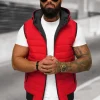 Best Herren Weste JS/MY88Z Herren Kapuzenwesten | Steppwesten