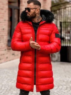 Fashion Herren Winterjacke O/M801Z Herren Steppjacken | Winterjacken
