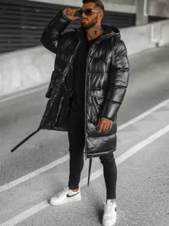 Hot Herren Winterjacke O/M3205Z Herren Steppjacken | Winterjacken
