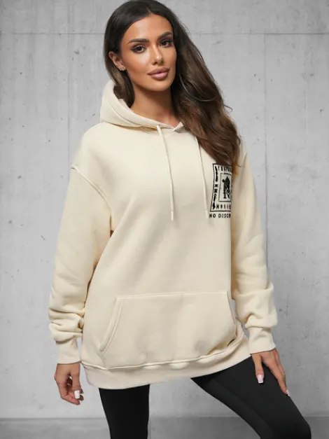 Discount Kapuzenpullover O/SWE23017Z Damen Sweatshirts Mit Print