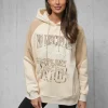 Fashion Kapuzenpullover O/SWE23037Z Damen Sweatshirts Mit Print