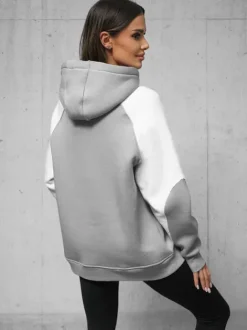 Fashion Kapuzenpullover O/SWE23027 Damen Sweatshirts Mit Print
