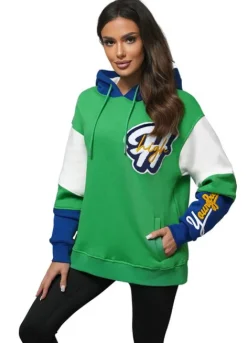 New Kapuzenpullover O/SWE23036Z Damen Sweatshirts Mit Print
