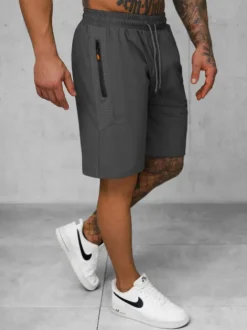 New Sportshorts für Herren Anthrazit JS/12K1802/5 Herren Sportshorts