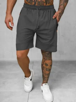 Clearance Sportshorts für Herren Anthrazit JS/12K1801/5 Herren Sportshorts