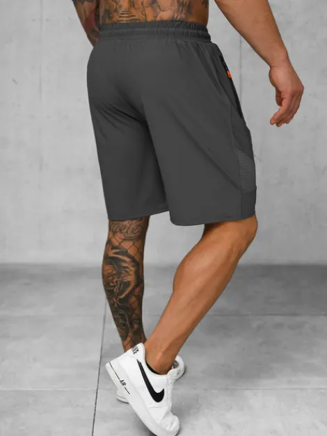Clearance Sportshorts für Herren Anthrazit JS/12K1801/5 Herren Sportshorts