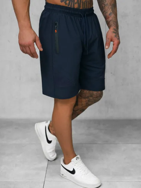 Outlet Sportshorts für Herren Dunkelblau JS/12K1801/25 Herren Sportshorts