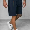 Outlet Sportshorts für Herren Dunkelblau JS/12K1803/25 Herren Sportshorts