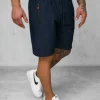 Clearance Sportshorts für Herren Dunkelblau JS/12K1800/25 Herren Sportshorts