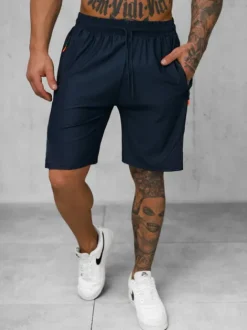 Clearance Sportshorts für Herren Dunkelblau JS/12K1800/25 Herren Sportshorts