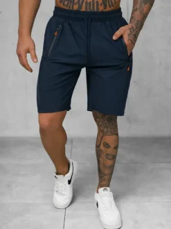 Outlet Sportshorts für Herren Dunkelblau JS/12K1803/25 Herren Sportshorts