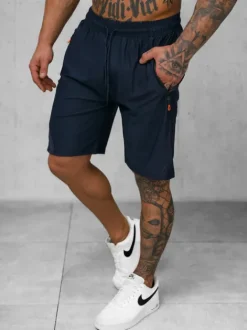 Clearance Sportshorts für Herren Dunkelblau JS/12K1800/25 Herren Sportshorts
