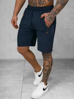 Outlet Sportshorts für Herren Dunkelblau JS/12K1803/25 Herren Sportshorts