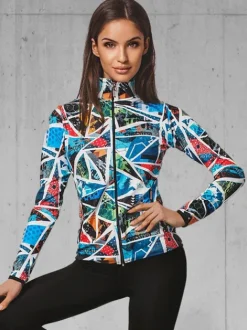 Clearance Zweiteiliges Trainingsanzug-Set O/22095Z Damen Fitness | Fitnessanzüge Mit Motiv