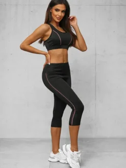Hot Zweiteiliges Trainingsanzug-Set O/XL012/1Z Damen Fitness | Fitnessanzüge Ohne Motiv