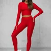 Sale Zweiteiliges Trainingsanzug-Set O/22060Z Damen Fitness | Fitnessanzüge Ohne Motiv