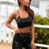 Outlet Zweiteiliges Trainingsanzug-Set O/XL015/1Z Damen Fitness | Fitnessanzüge Mit Motiv